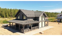 Кликфальц mini Grand Line 0,45 Drap с пленкой на замках RR 32 темно-коричневый