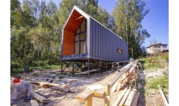 Кликфальц Line Grand Line 0,5 Satin Matt с пленкой на замках RAL 7024 мокрый асфальт