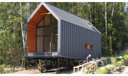 Кликфальц Line Grand Line 0,45 Drap ST с пленкой на замках RAL 7024 мокрый асфальт