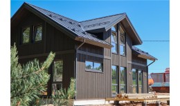 Кликфальц Grand Line 0,5 Satin с пленкой на замках RAL 7016 антрацитово-серый