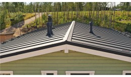 Кликфальц Grand Line 0,5 Rooftop Бархат с пленкой на замках RR 32 темно-коричневый