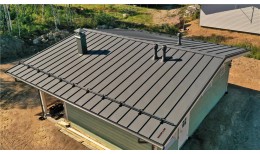 Кликфальц Grand Line 0,5 Rooftop Бархат с пленкой на замках RR 32 темно-коричневый