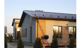 Кликфальц Grand Line 0,7 PE с пленкой на замках RAL 7024 мокрый асфальт