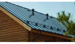 Кликфальц Grand Line 0,7 PE с пленкой на замках RAL 7024 мокрый асфальт