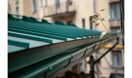 Кликфальц Grand Line 0,5 PurLite Matt с пленкой на замках RAL 6005 зеленый мох