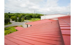 Кликфальц Grand Line 0,5 PurLite Matt с пленкой на замках RAL 3005 красное вино