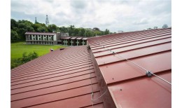 Кликфальц Grand Line 0,45 Drap с пленкой на замках RAL 3005 красное вино