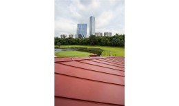 Кликфальц Grand Line 0,45 Drap ST с пленкой на замках RAL 3005 красное вино