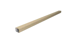 Труба гофрированная Vortex Lite 76х102х3000 мм PE RAL 1014 слоновая кость