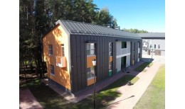 Фальц двойной стоячий Line Grand Line 0,5 Rooftop Бархат с пленкой на замках RAL 7024 мокрый асфальт