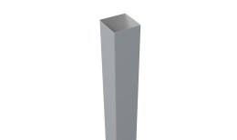 Столб 60х60х1.5х3000 Colority Black металл неоцинкованный с полимерным покрытием RAL 7040 GL