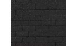 RoofShield черепица Фемили Эко Лайт Американ (3м2) Графитно-черный