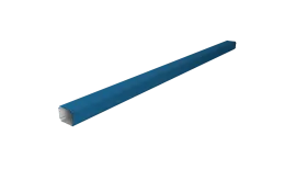 Труба гофрированная Vortex Lite 76х102х3000 мм PE RAL 5005 сигнальный синий