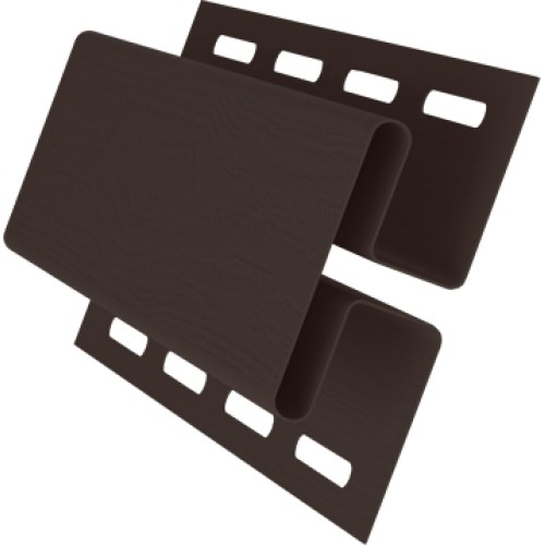 Профиль H соединительный Standart коричневый (3,0м)