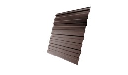 Профнастил C10R 0,5 Satin RAL 8017 шоколад