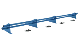 Снегозадержатель трубчатый универсальный Optima плюс RAL 5015 3м