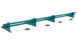 Снегозадержатель трубчатый универсальный Optima плюс RAL 5021 3м