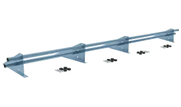 Снегозадержатель трубчатый универсальный Optima плюс RAL 5024 3м