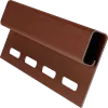 Планка финишная Grand Line Standart шоколадный (3,0м)