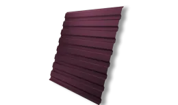 Профнастил C20A 0,45 PE-Double RAL 3005 красное вино
