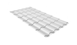 Профиль волновой кредо 0,45 PE RAL 9003 сигнальный белый