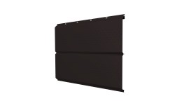 Софит ЭкоБрус new c перфорацией 0,5 Satin Matt RAL 9005 черный