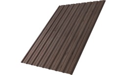 Профнастил C10B фигурный 0,45 Print Elite White Wood TwinColor