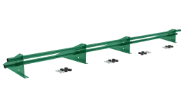 Снегозадержатель трубчатый универсальный Optima плюс RAL 6029 3м