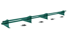 Снегозадержатель трубчатый универсальный Optima плюс RAL 6026 3м