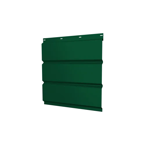 Софит металлический без перфорации 0,5 Satin Matt TX с пленкой RAL 6005 зеленый мох