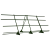 Ограждение кровельное со снегозадержателем на фальц Grand Line 1,2х3м RAL 6002