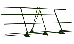 Ограждение кровельное со снегозадержателем на фальц Grand Line 1,2х3м RAL 6002