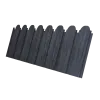 Профнастил C10B фигурный 0,45 Print Premium Grey Wood TwinColor