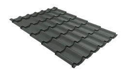 Профиль волновой кредо 0,45 PE RAL 7005 мышино-серый