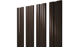 Штакетник Twin с прямым резом 0,45 Print Elite Coffee Wood Twin с прямым резомColor