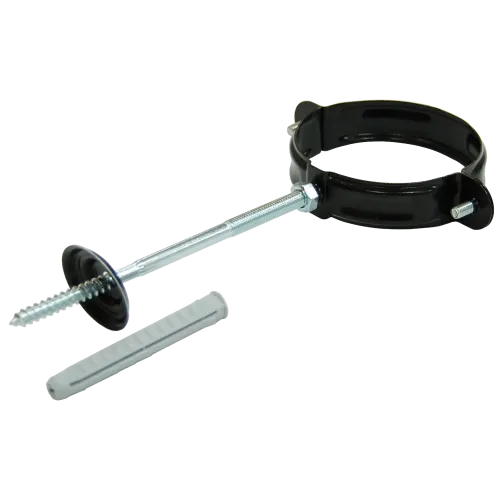 Хомут трубы 100 мм RAL 9003 сигнальный белый