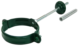 Хомут трубы 90 мм RAL 6005 зеленый мох