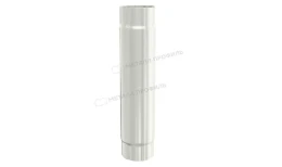 Труба соединительная МЕТАЛЛ ПРОФИЛЬ Foramina PUR D100х1000 Ral 9010