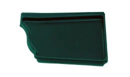 Заглушка правая Vortex 127мм RAL 6005
