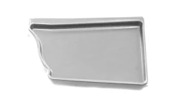 Заглушка правая Vortex 127мм RAL 9003