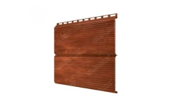 ЭкоБрус 0,345 Gofr 0,45 Print Elite с пленкой Cherry Wood TwinColor