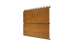 ЭкоБрус 0,345 Gofr 0,45 Print Elite Golden Wood TwinColor