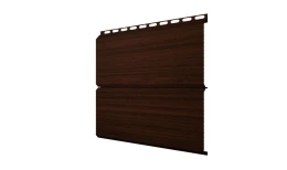 ЭкоБрус 0,345 Gofr 0,45 Print Elite Choco Wood TwinColor