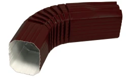Колено прямоугольное Vortex Matt RAL 8017