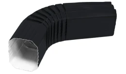 Колено прямоугольное Vortex Matt RAL 7024