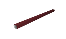 Труба гофрированная Vortex Lite 76х102х3000 мм PE RAL 3005