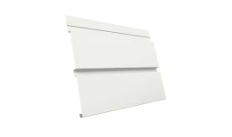 Квадро брус 0,5 Satin с пленкой RAL 9003 сигнальный белый