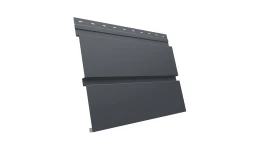 Квадро брус 0,5 Satin с пленкой RAL 7024 мокрый асфальт