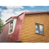 Блок-хаус new Grand Line 0,45 Print Elite с пленкой Milky Wood TwinColor