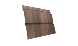 Квадро брус 0,45 Print Premium с пленкой Almond Wood Fresh